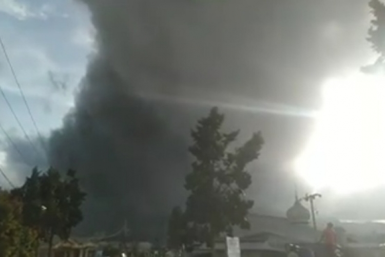 Dua Kali Erupsi Pemkab Karo Ingatkan Masyarakat Jauhi Zona Merah