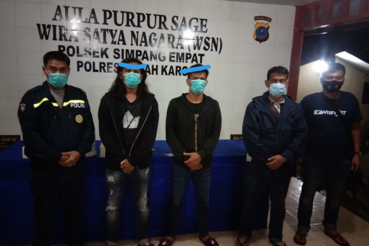 Kapolsek Simpang Empat Ringkus Terduga Otak Penganiayaan di Danau Lau Kawar
