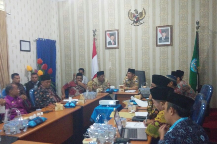 Tim Kelompok Kerja (Pokja) Kabupaten Merangin sambangi Kantor Walikota