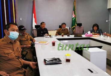 Sosialisasi Penanganan Covid-19 Wabup Karo Apresiasi Camat Kuta Buluh