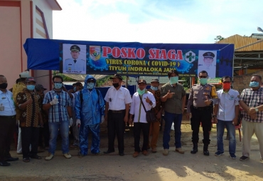 Waspada Corona Tiyuh Indraloka Jaya Terjunkan 100 Relawan 