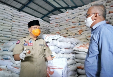 Sikapi Dampak Corona Gubernur Rohidin Segera Distribusikan 200 Ton Beras