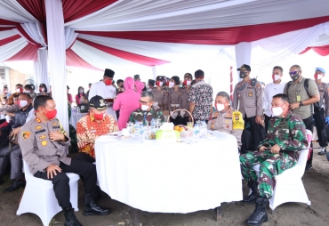 Kapolda Sumut Hadiri Pesta Panen Raya Nusantara TNI-Polri
