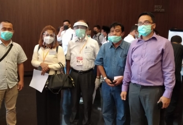 KPU Karo Gelar Tahapan Cek Kesehatan 4 Bapaslon
