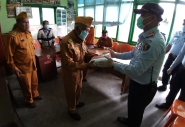 Rutan Kabanjahe Bagikan Masker dan Vitamin C