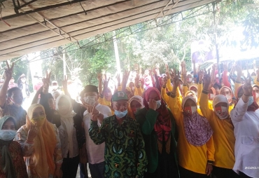 Tekad Masyarakat Tanjung Kemuning Menangkan Rohidin-Rosjonsyah : Kami Siap Perang Siang dan Malam