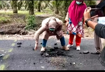Komisi II DPRD Kota Sidak Sejumlah Hasil Pembangunan Jalan