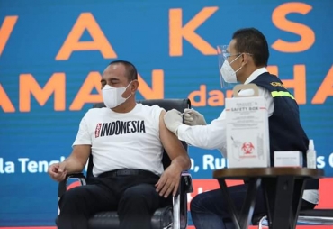 Jajaran Forkopimda Sumut Gelar Vaksinasi Perdana Di Sumatera Utara