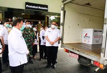 Pemkab Deli Serdang Terima Vaksin Covid-19