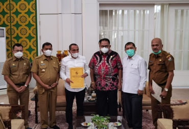 Gubsu Setujui Akses Jalan Desa Barus Jahe-Rumah Liang dilanjutkan