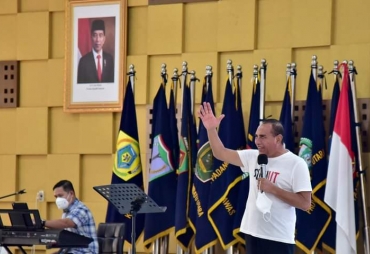 Bangun Sinergi Gubernur Edy Silaturahmi Bersama Insan Pers