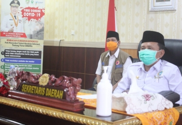 Rakornas Bersama Presiden RI Sekda Tegaskan Bengkulu Siap Antisipasi Bencana