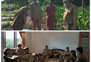 Bupati Pakpak Bharat Didampingi Sekda Lakukan Kunjungan Ke Kecamatan STTU Julu