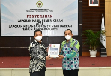 Pemkab Batu Bara Terima WTP Ketiga Kalinya dari BPK Provsu
