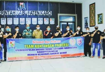 Wakil Bupati Karo Sambut Baik Audensi KONI dan Pabersi