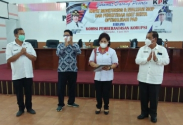 Bupati Karo Apresiasi Program Pencegahan Korupsi Oleh KPK