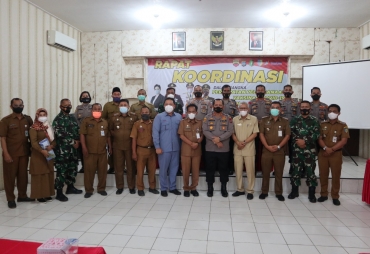 Target 64.828 Orang Forkopimda Batu Bara Rakor Percepatan Vaksinasi Covid-19