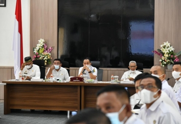 Pemkab Batu Bara Gelar Rakor Percepatan Vaksinasi Covid-19 Bagi Lansia dan Pelayanan publik