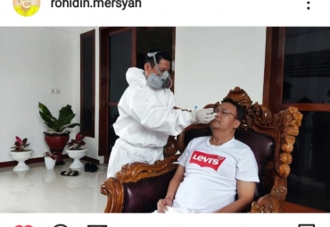 Sembuh dari Covid-19, Gubernur Rohidin Ingatkan Disiplin Prokes dan Tak Terpancing Isu 