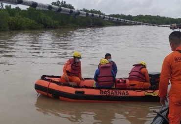Terpeleset Saat Melaut Nelayan Batubara Hilang di Perairan Kuala Tanjung