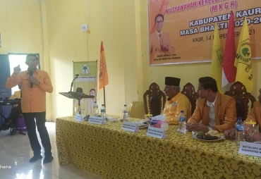 MKGR Kabupaten Kaur Resmi Dilantik
