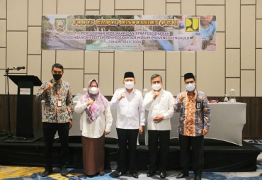 Sekda Hamka Buka FGD KSD-PSPAM Provinsi Bengkulu 2022 - 2026
