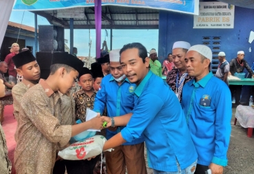 ANKMI Batubara Santuni Anak Yatim dan Kaum Dhuafa di Tanjung Tiram