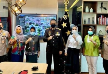 Sinergi IWAPI dan Polri Genjot Vaksinasi dan Budayakan Prokes