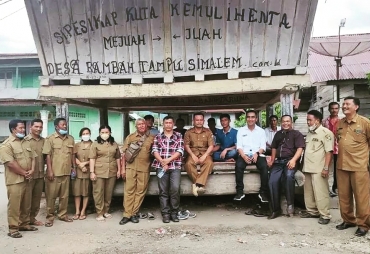 Wabup Karo Kunker Ke Kecamatan Laubaleng Dan Mardingding