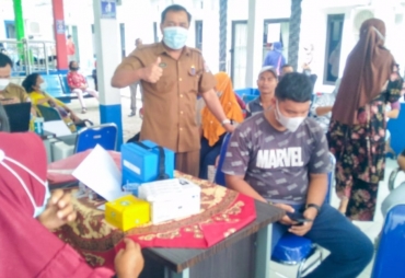 Disdukcapil Deli Serdang Dukung Program Percepatan Vaksinasi