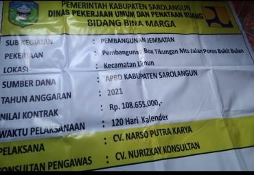 Beredar Isu Negatif Tentang Penimbunan Proyek Bok Desa Meribung Ini Kata Kontraktor