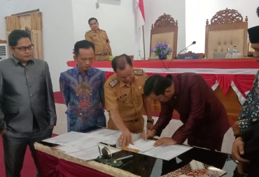DPRD Seluma Gelar Paripurna Pemilihan dan Penetapan Alat Kelengkapan Dewan 
