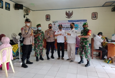 Tiga Pilar Kecamatan Limpung Kejar Target Vaksinasi