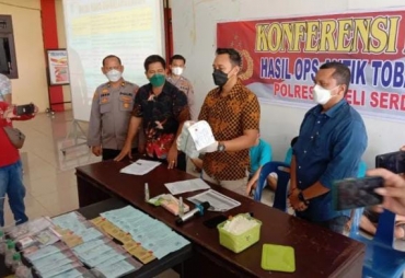 Polresta Deliserdang Amankan 31 Orang Dalam Ops Antik Toba 2022