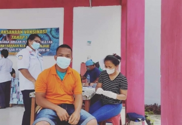 Rutan Kabanjahe Gandeng Polres Tanah Karo Terkait Vaksinasi