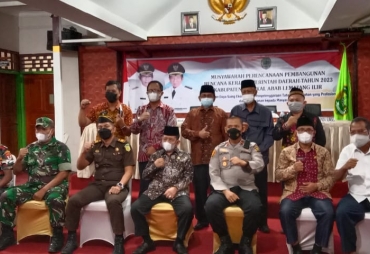 Wabup PALI Buka Musrenbang Pemkab Tetapkan 4 Prioritas Pembangunan 