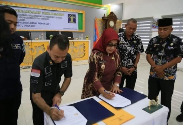 Wabup Labuhanbatu Tandatangani MoU dengan Kantor Imigrasi Kelas ll TPI Tanjung Balai Asahan