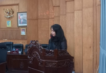 Anggota Fraksi Golkar Batu Bara Rizky Arieta (foto : zul)
