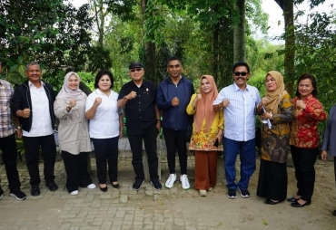 Bupati dan Wabup Karo Sambut Kunker Komisi E DPRDSU 