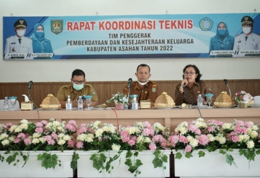 Sekretaris Daerah Buka Rapat Koordinasi Teknis PKK Kabupaten Asahan