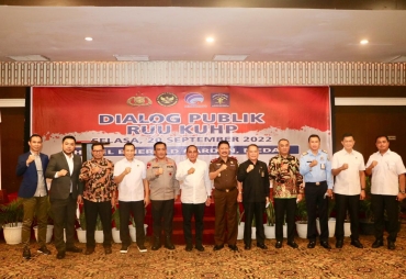 Forkopimda Sumut Hadiri Dialog Publik Sosialisasi RUU KUHP