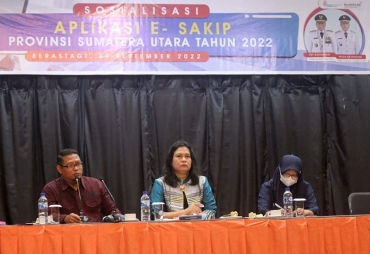 Dinas Kominfo Sumut Sosialisasikan E-SEKIP