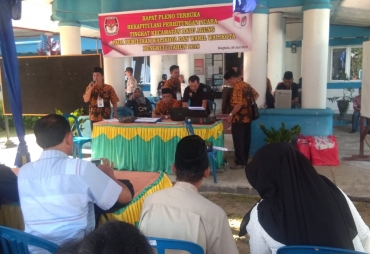 Rapat Pleno PPK Ratu Agung berlangsung Lancar