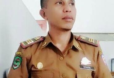 KTU Satpol PP Damkar Luwu Utara, Sulsel Irfan Baharuddin