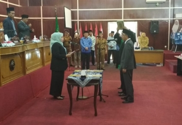 Pengambilan Sumpah Jabatan