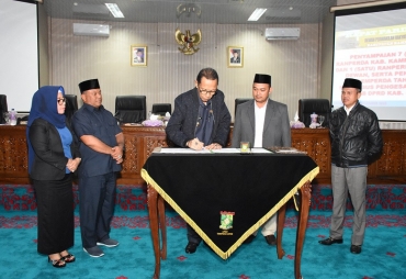 Penandatangan Berita Acara