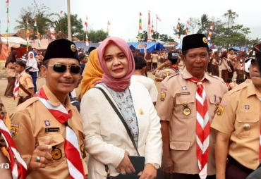 Siswa Se-Korwil Jayakerta Ikuti Kegiatan Perkemahan Pramuka