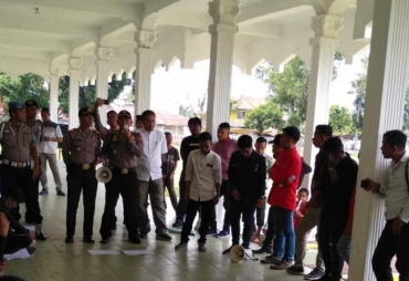 Wakapolres Labuhanbatu Temui Mahasiswa