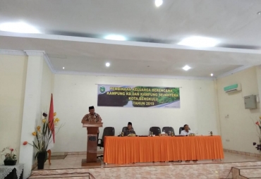 Sekda : Kampung KB Harus Bersih dan Sejahtera