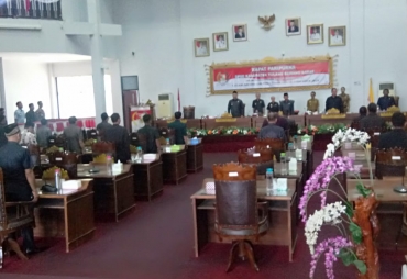 Rapat Paripurna 7 Raperda Tubaba Dibahas 